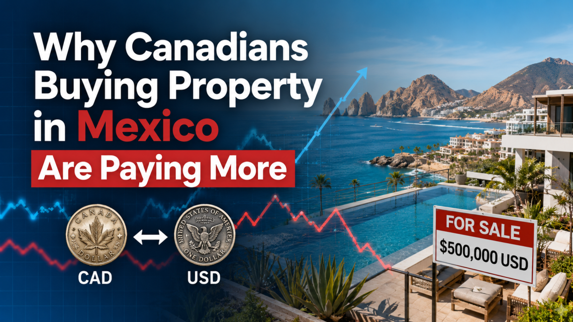Canadians buying property in Mexico