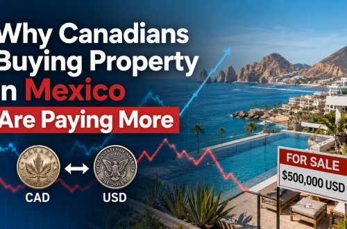 Canadians buying property in Mexico